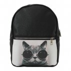 Рюкзак Cat in black glasses